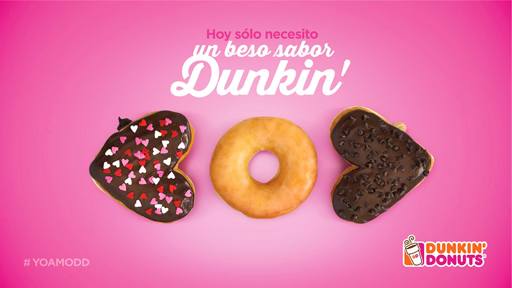 Dunkin' Donuts — Donas de corazón