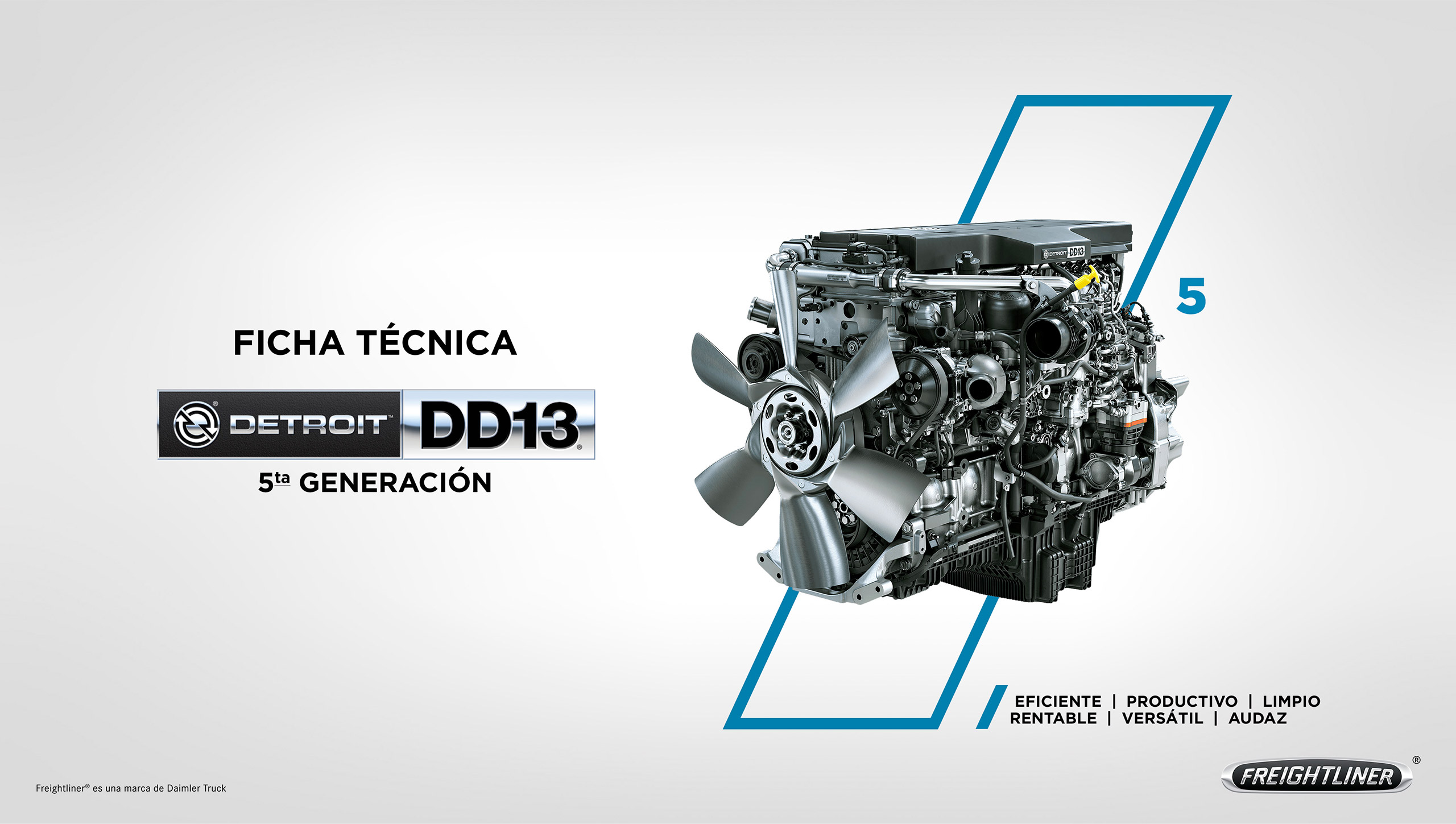 Lanzamiento Motores — Detroit DD13, 5ª generación