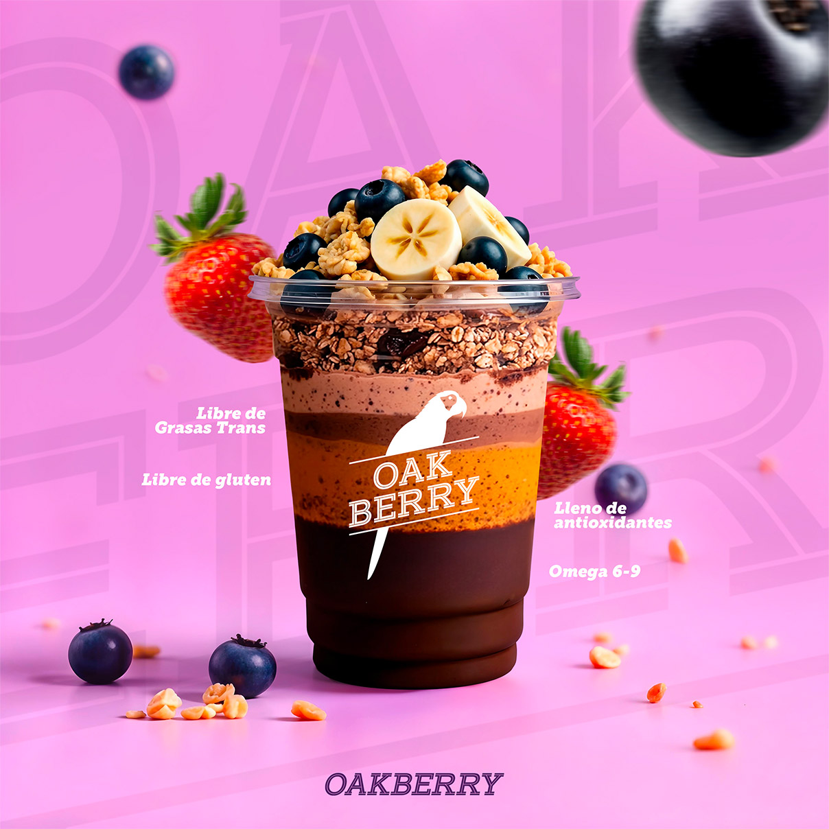 Oak Berry — Bowl de açaí